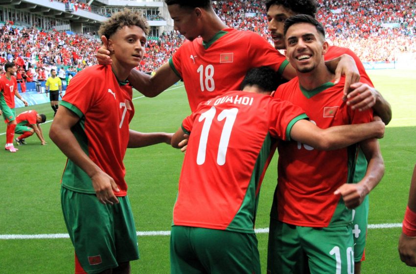 JO de Paris (Foot masculin): le Maroc affronte les Etats-Unis en quarts de finale