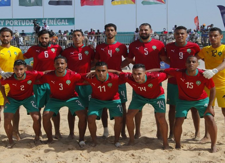 beach-soccer : Large victoire de l’équipe nationale face à la