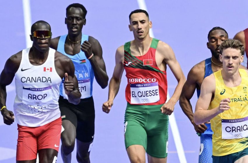  JO de Paris (Athlétisme – 800 m): Le Marocain Abdelati El Guesse aux repêchages