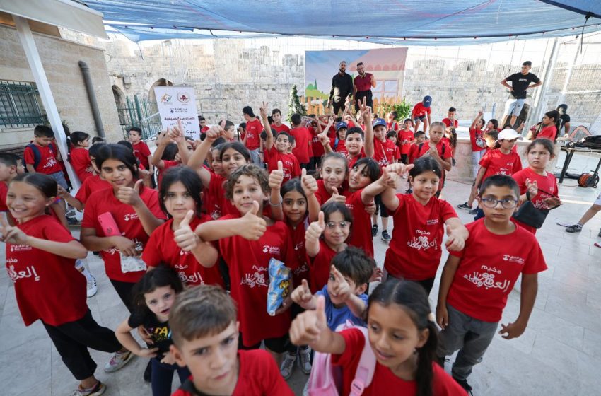  Clôture à Al-Qods des activités du programme “Écoles d’été”