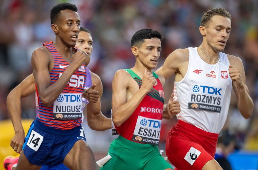  JO de Paris (Athlétisme): Le Marocain Anass Essayi qualifié aux demi-finales du 1500 m