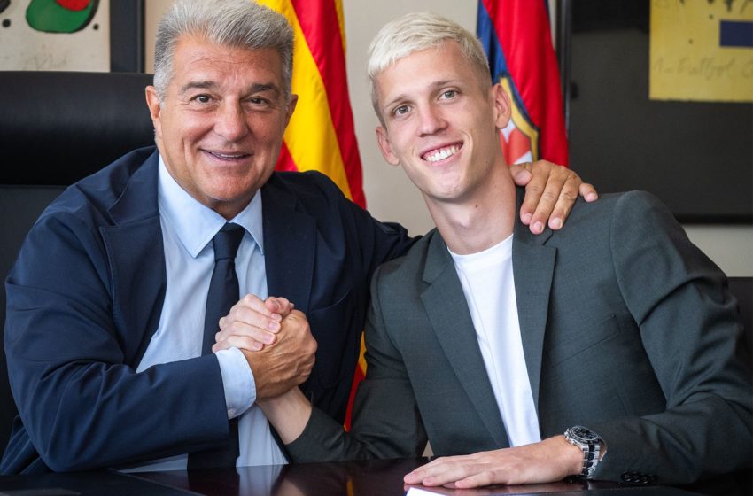  L’Espagnol Dani Olmo rejoint le FC Barcelone