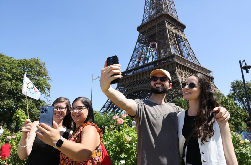  Quelque 1,73 million de touristes à Paris pour les JO