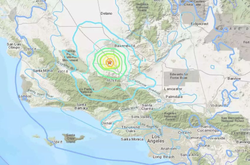 USA: Séisme de magnitude 5,2 frappe la région de Los