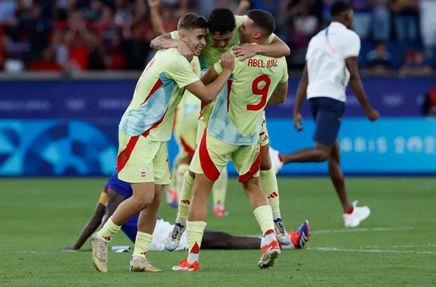  JO 2024/Foot: l’Espagne championne olympiques aux dépens de la France (5-3)