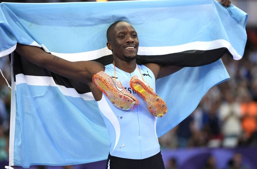  JO-2024 (Athlétisme): Le Botswanais Tebogo titré au 200 m, une première pour un Africain