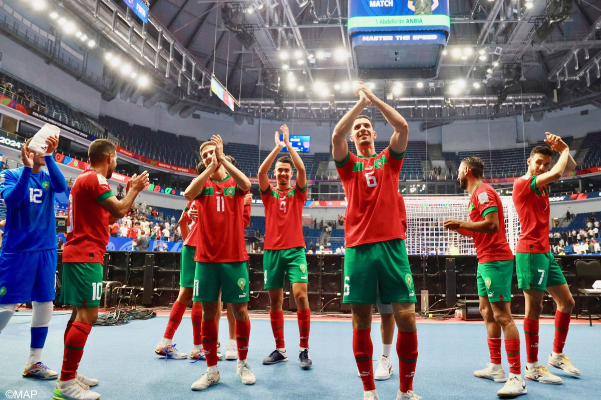 Mondial-2024 de futsal : Victoire du Maroc face au Panama