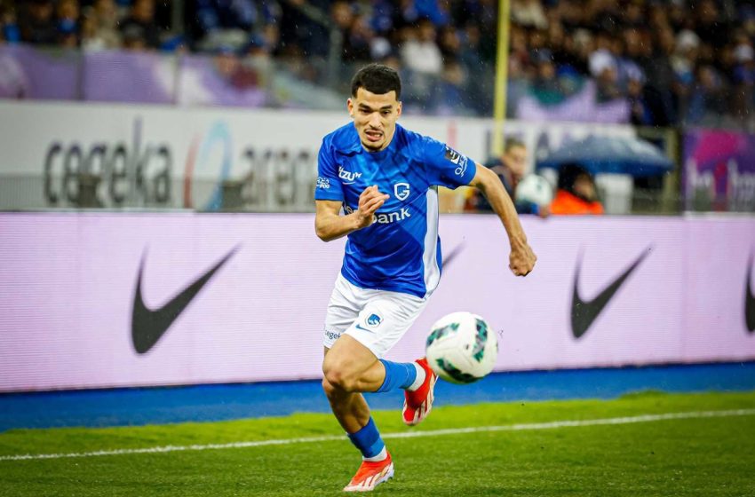  Zakaria El Ouahdi prolonge à Genk jusqu’en 2028