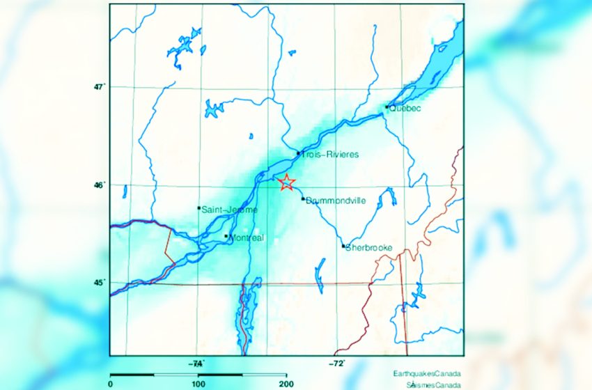 Canada: Un séisme de magnitude 4,6 secoue le Québec