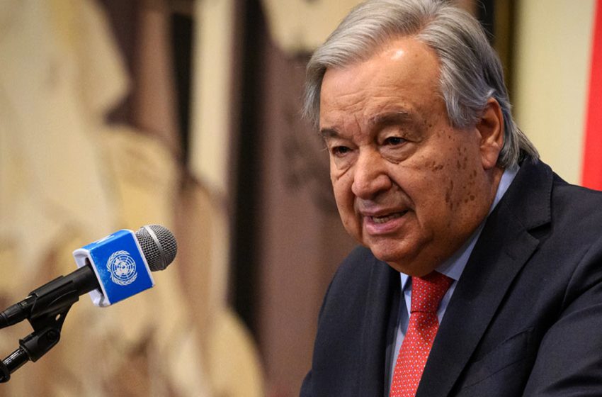  Sahara marocain: António Guterres recommande la prorogation du mandat de la MINURSO