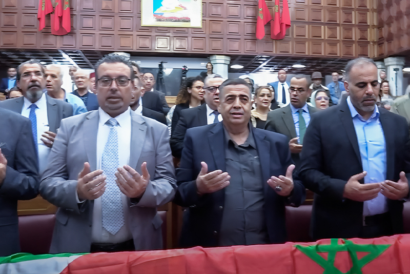 Le Congrès National populaire d’Al Qods salue le soutien du Maroc sous la conduite de SM le Roi à la cause palestinienne