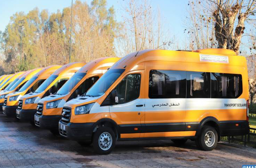 A Meknès, les bus de l’INDH offrent une nouvelle chance aux élèves des zones reculées