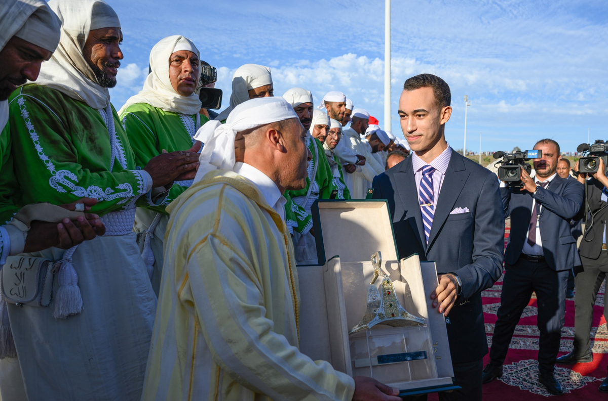 SAR le Prince Héritier Moulay El Hassan préside à El Jadida la finale de la 7è édition du Grand Prix de Sa Majesté le Roi Mohammed VI de Tbourida