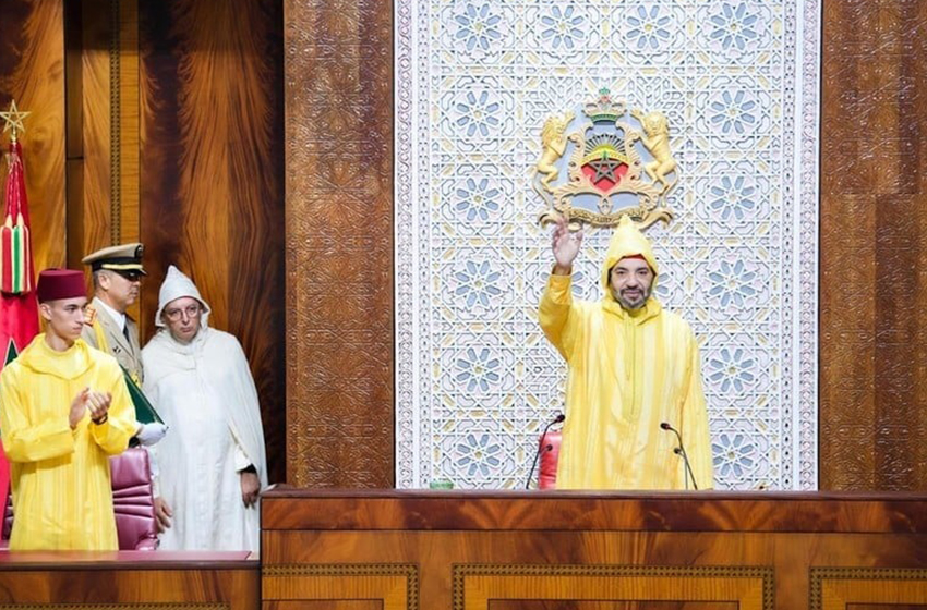 SM le Roi adresse un discours au Parlement à l’occasion de l’ouverture de la 1ère session de la 4ème année législative de la 11ème Législature