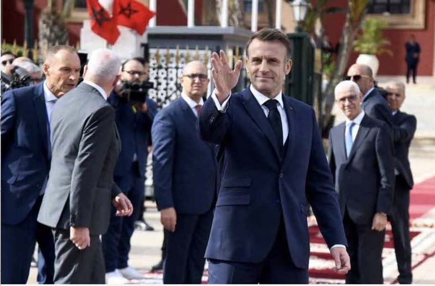 Le Président français Emmanuel Macron quitte le Maroc au terme d’une visite d’Etat