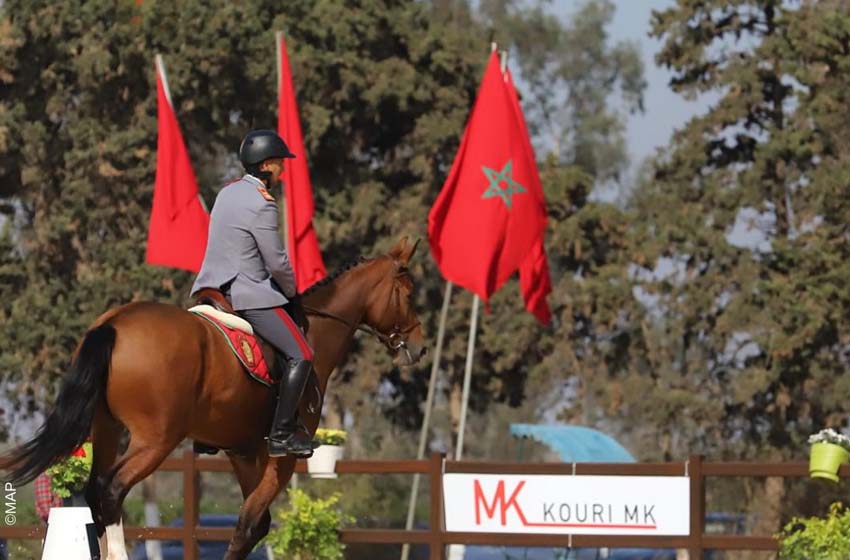 Championnat du Maroc de dressage (chevaux de 4 ans): Le Commandant Yassine Abidi sacré