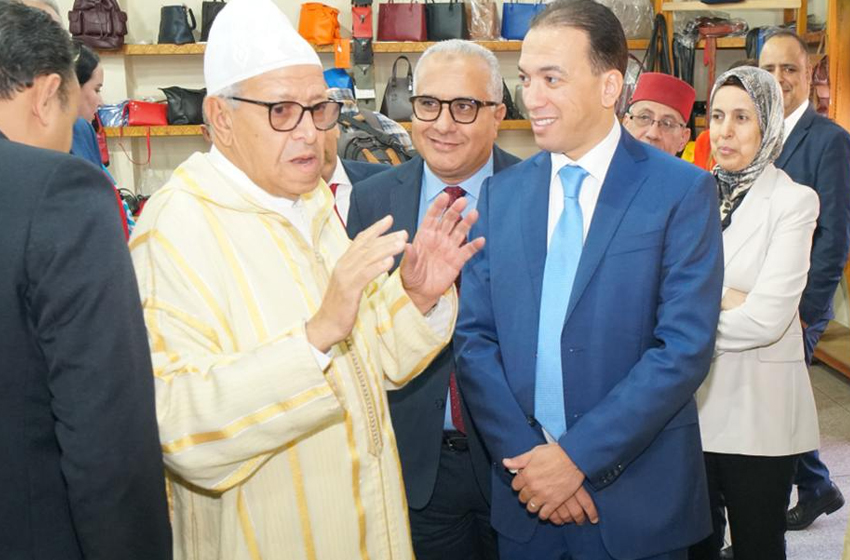 M. Essaadi effectue une visite aux différentes infrastructures de l’artisanat à Marrakech