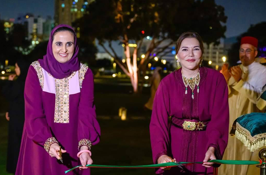 Année Culturelle Qatar-Maroc 2024 : SAR la Princesse Lalla Hasnaa et S.E. Sheikha Al Mayassa Bint Hamad Al-Thani président à Doha le “Caftan Fashion Show”