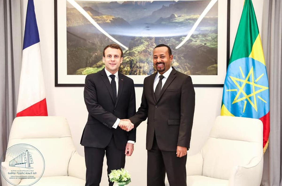 Le président français à Addis-Abeba pour une visite de travail officielle en Ethiopie