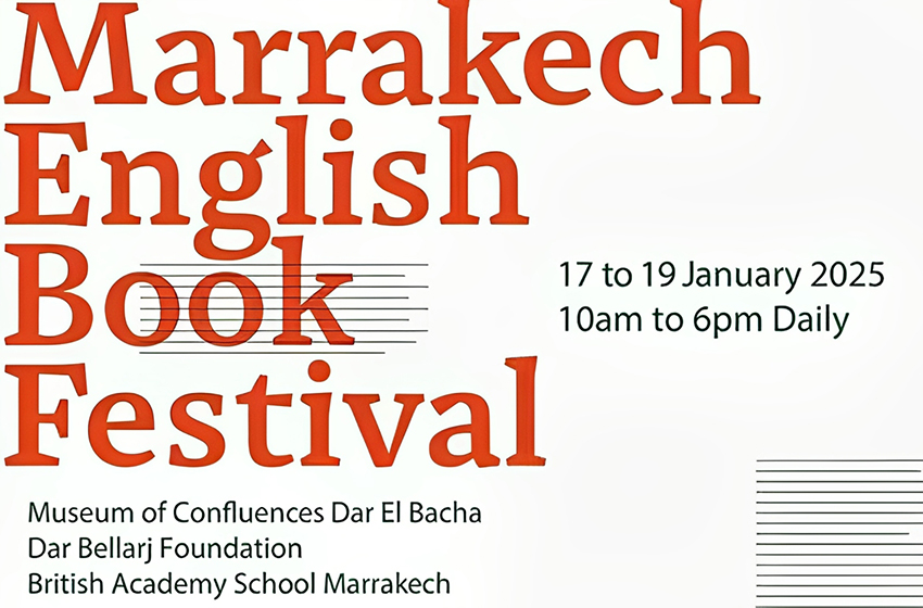 Coup d’envoi du 2è Festival du Livre Anglais de Marrakech