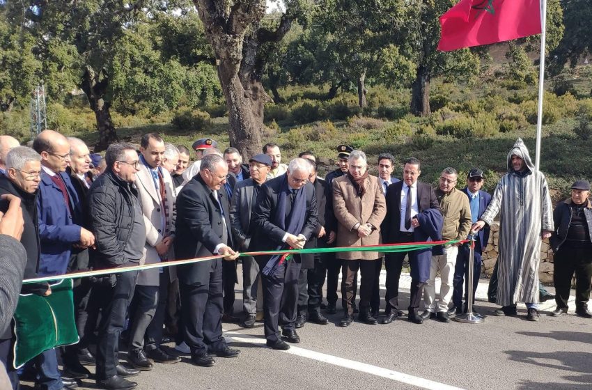 Province de Larache: M. Baraka visite et lance plusieurs projets routiers et hydrauliques