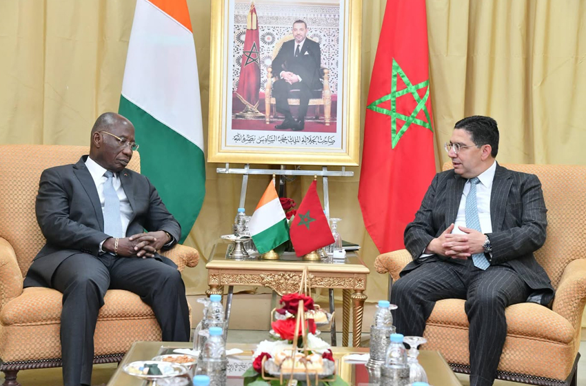 La Côte d’Ivoire salue les efforts de Sa Majesté le Roi Mohammed VI en faveur de la paix, de la stabilité et du développement socio-économique en Afrique