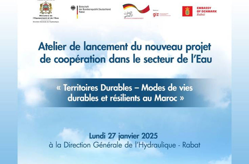 Lancement prochain à Rabat du nouveau projet de coopération maroco-allemand-danois “Territoires durables-modes de vie durables et résilients au Maroc”