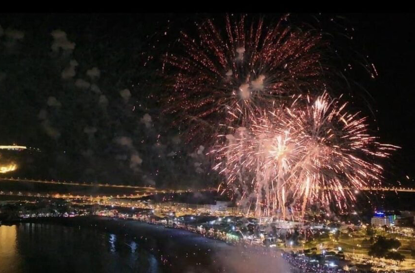 Agadir: Spectacle inédit de feux d’artifices en célébration du Nouvel An Amazigh 2975