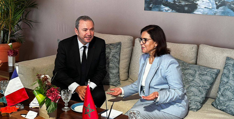 Salon “Halieutis” à Agadir: Mme Driouich tient une série de rencontres bilatérales avec plusieurs ministres et responsables de la pêche