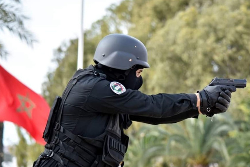 عناصر شرطة سيدي بنور تظطر لاستعمال السلاح الوظيفي للحفاظ على سلامة المواطنين