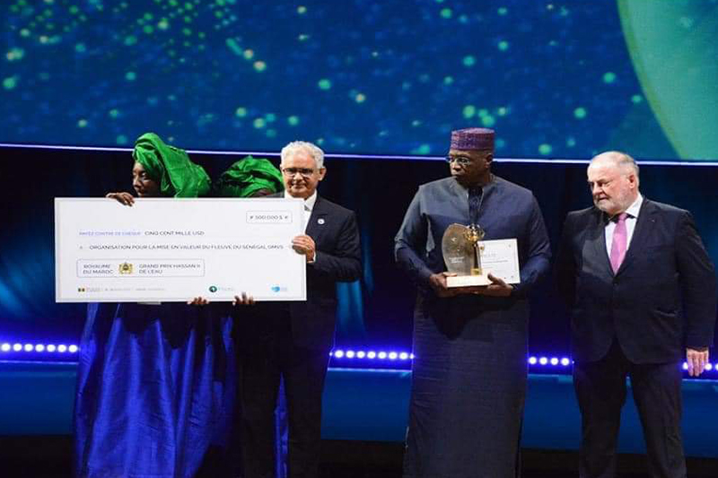  جائزة الحسن الثاني العالمية الكبرى للماء 2022 .. مفخرة كبيرة لمنظمة تنمية نهر السنغال
