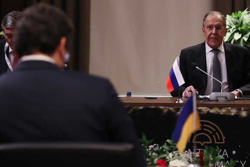  لقاء وزيري الخارجية الروسي والأوكراني لم يحقق أي نتيجة بشأن وقف إطلاق النار