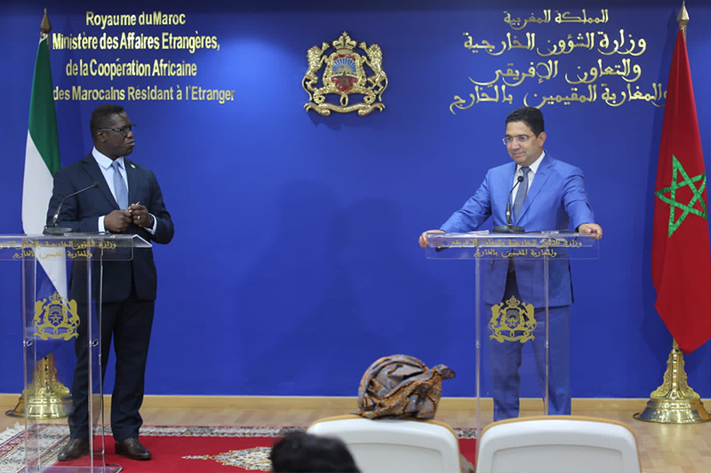  سيراليون تجدد تأكيدها على دعم مخطط الحكم الذاتي لتسوية قضية الصحراء المغربية
