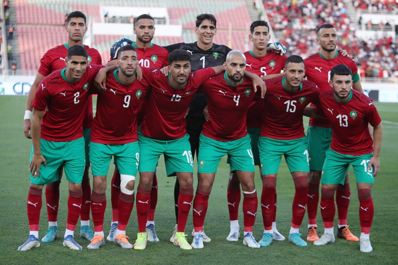 المغرب قطر 2022 .. أرقام أقمصة أسود الأطلس