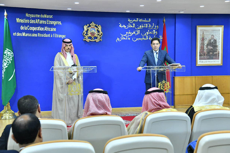  اجتماع اللجنة المشتركة المغربية السعودية 2022 : الأمير فيصل بن فرحان يعرب عن امتنانه للتعاون بين البلدين