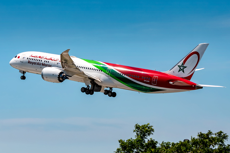  بلاغ من الخطوط الملكية المغربية : تحويل الرحلات الجوية بين الدار البيضاء وأمستردام إلى مطار روتردام
