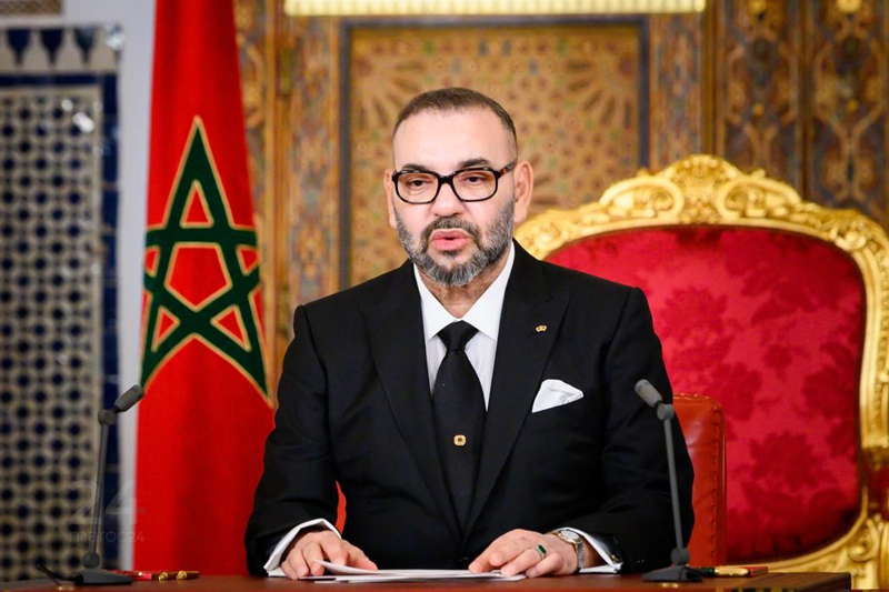  جلالة الملك محمد السادس يبعث برقية تهنئة لعاهل المملكة الأردنية الهاشمية