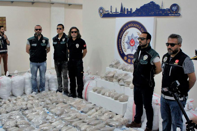 تركيا : ضبط أزيد من طن من مادة الماريخوانا المخدرة