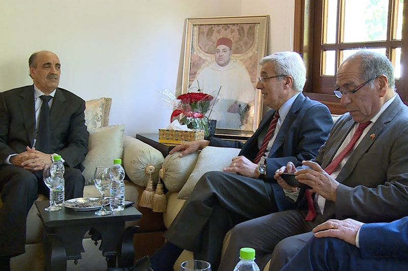  رئيس المجلس الملكي الاستشاري للشؤون الصحراوية يتباحث مع وفد برلماني بفنزويلا