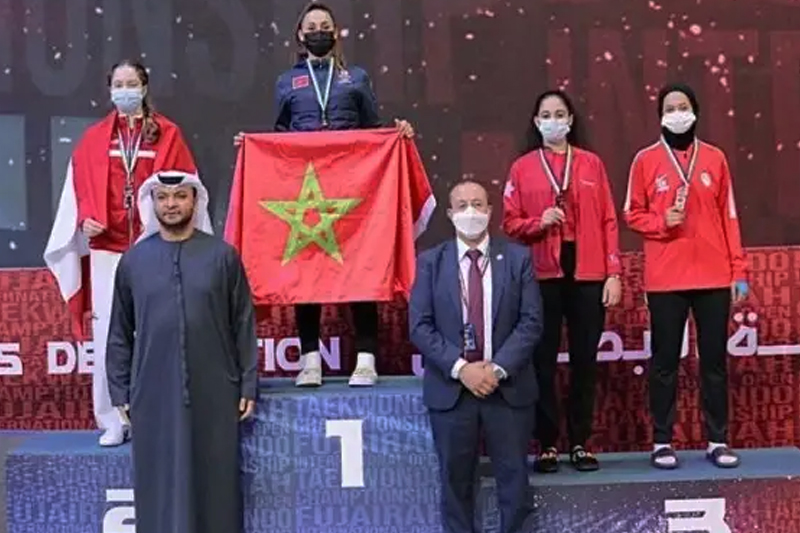  كأس العرب للتايكوندو الإمارات 2023: المنتخب المغربي يحرز 13 ميدالية منها ثلاث ذهبيات