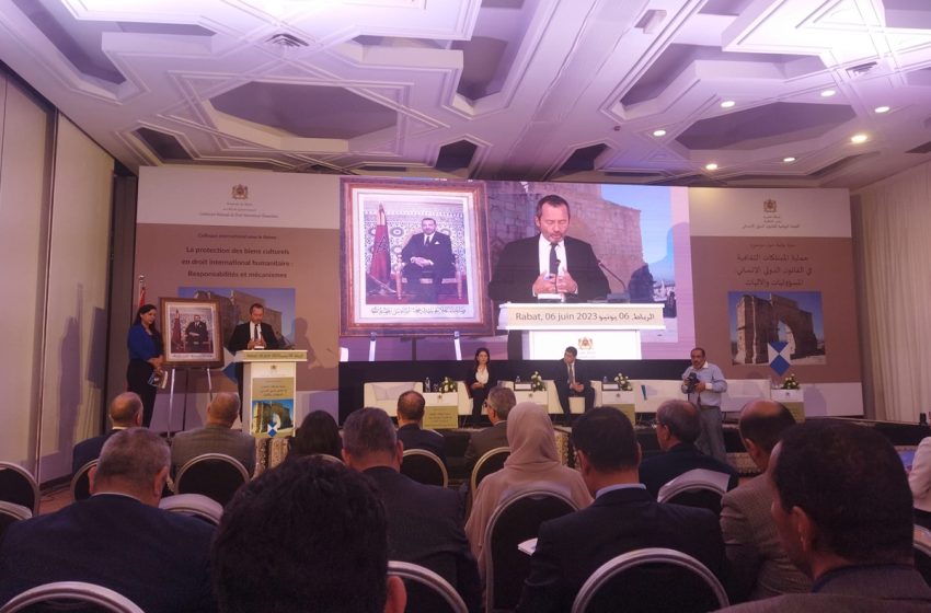  السيد بنسعيد: المغرب يجدد التزامه بدعم المبادرات الرامية إلى حماية التراث بمناطق النزاعات المسلحة