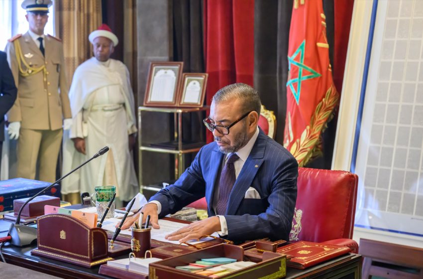 جلالة الملك محمد السادس يأمر بإعادة بناء 50 ألف منزل