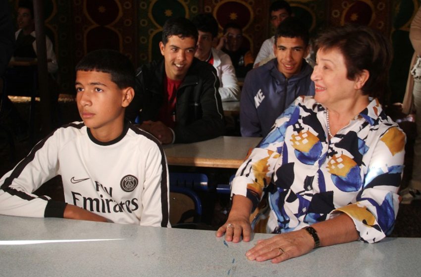  كريستالينا جورجيفا: نحن معجبون للغاية بما قام به المغرب في مجال التعليم في أقل من شهر من حدوث الزلزال