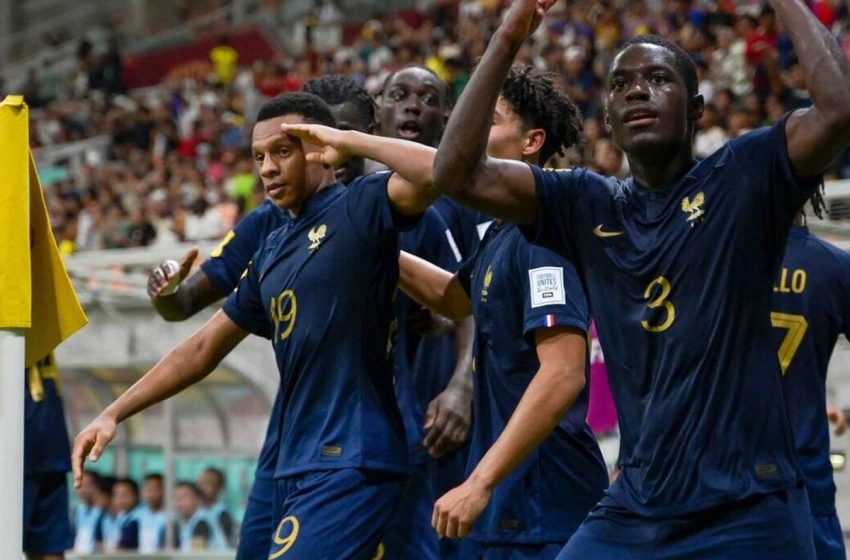  فرنسا تتأهل لنصف نهائي كأس العالم للناشئين