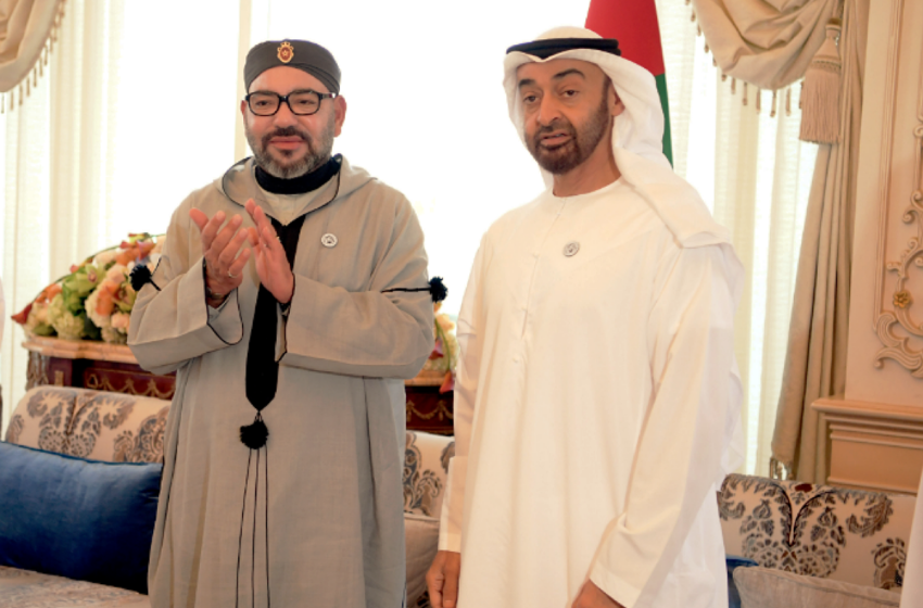  صاحب الجلالة الملك محمد السادس يقوم بزيارة رسمية لدولة الإمارات العربية المتحدة