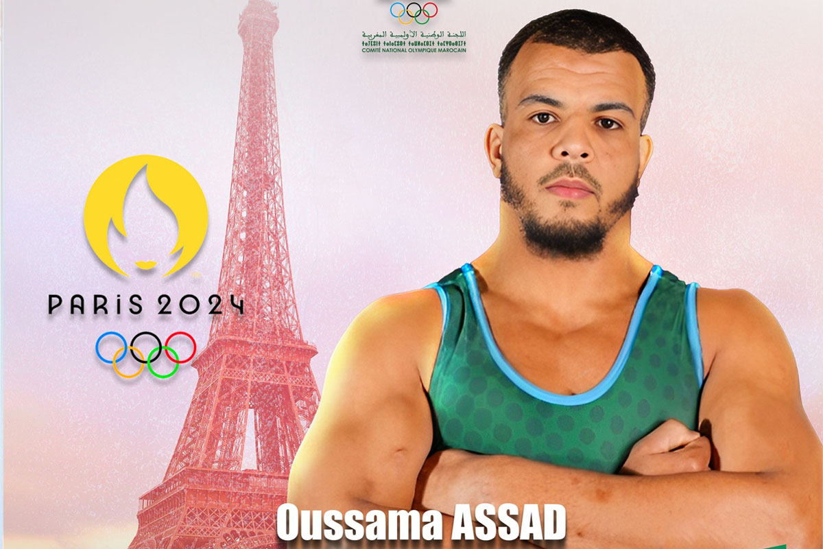 بطل المصارعة المغربي أسامة أسد يطمح إلى تقديم أداء جيد في الأولمبياد