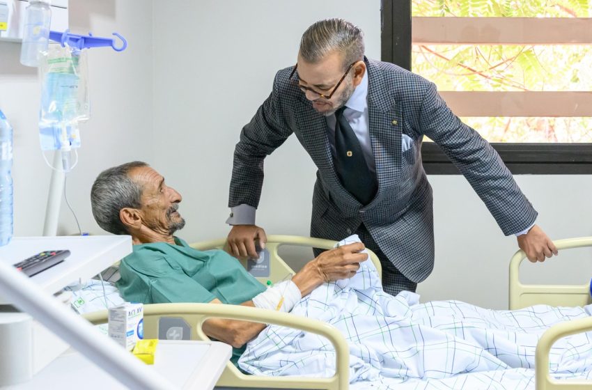 جلالة الملك يعطي تعليماته السامية لإطلاق العمل بمستشفى محمد السادس