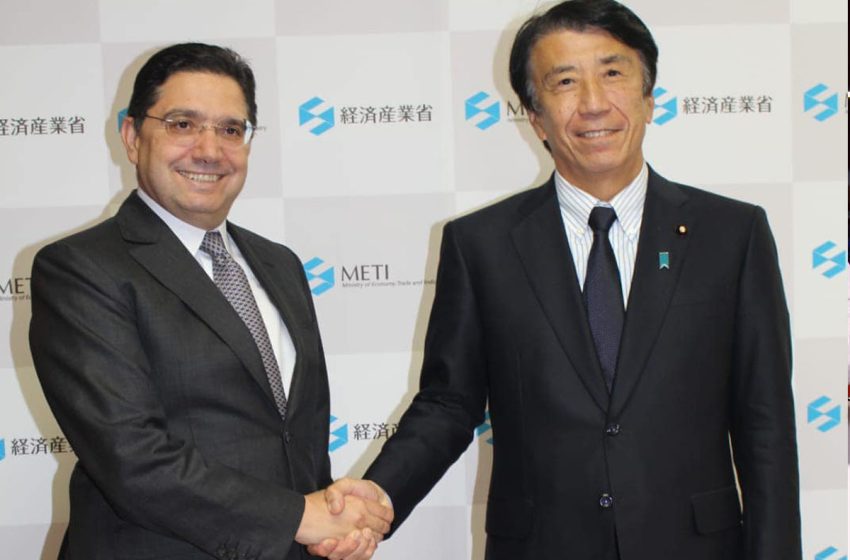  ناصر بوريطة يتباحث بطوكيو مع وزير الاقتصاد والتجارة والصناعة الياباني