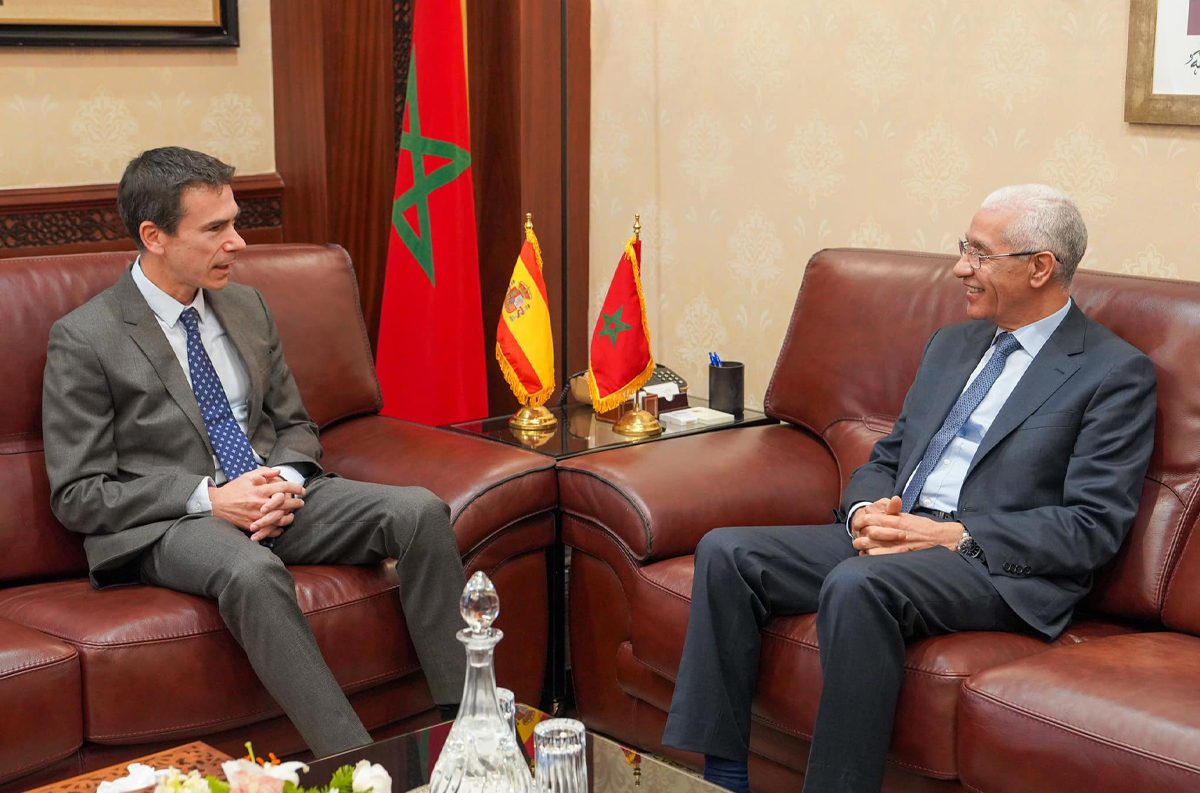 رئيس مجلس النواب يتباحث مع سفير إسبانيا بالمغرب
