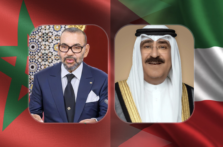 برقية تهنئة إلى جلالة الملك من أمير دولة الكويت بمناسبة عيد الأضحى المبارك